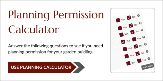 Planning Permission Calculator Text reads